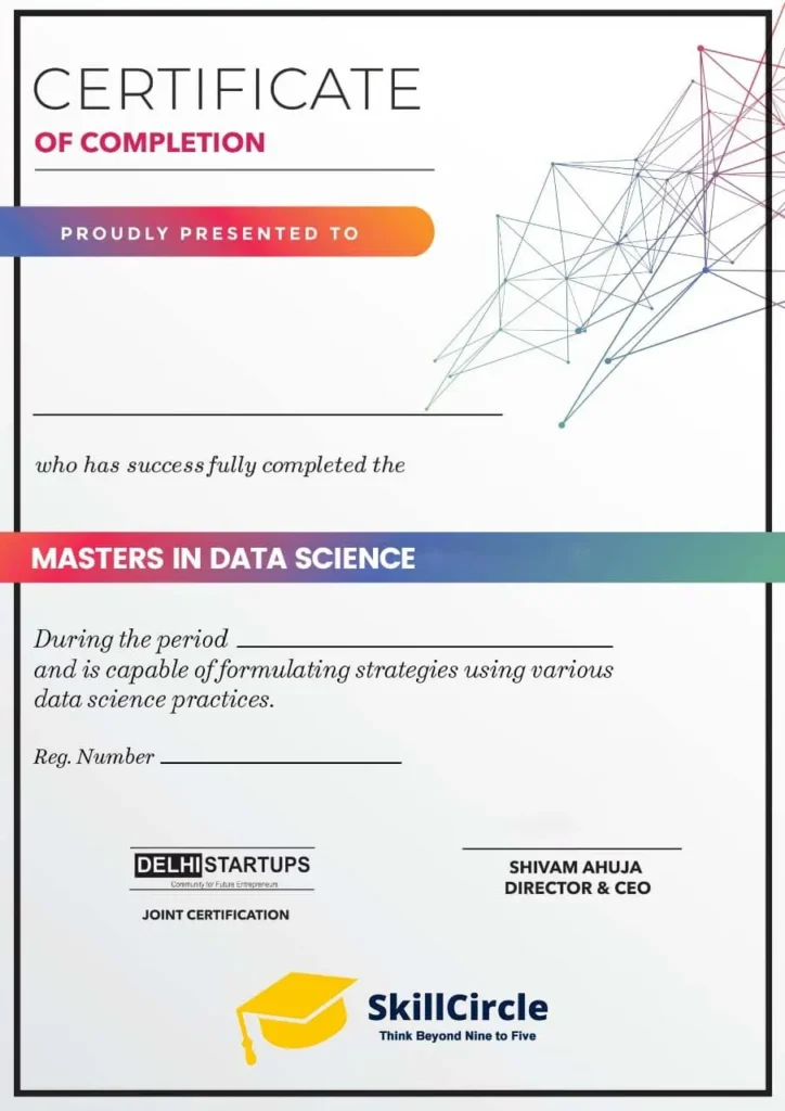 data science certificate image