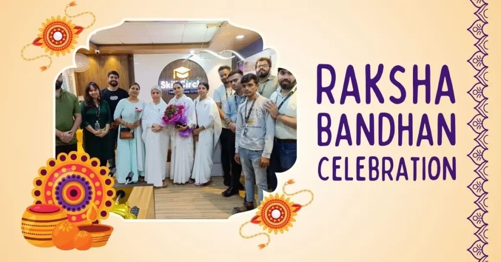 raksha bandhan celebration with brahma kumaris sisters