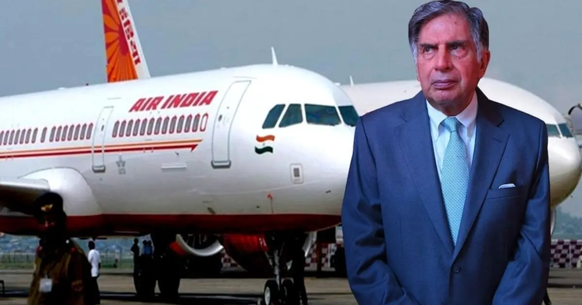 ratan tata with air india