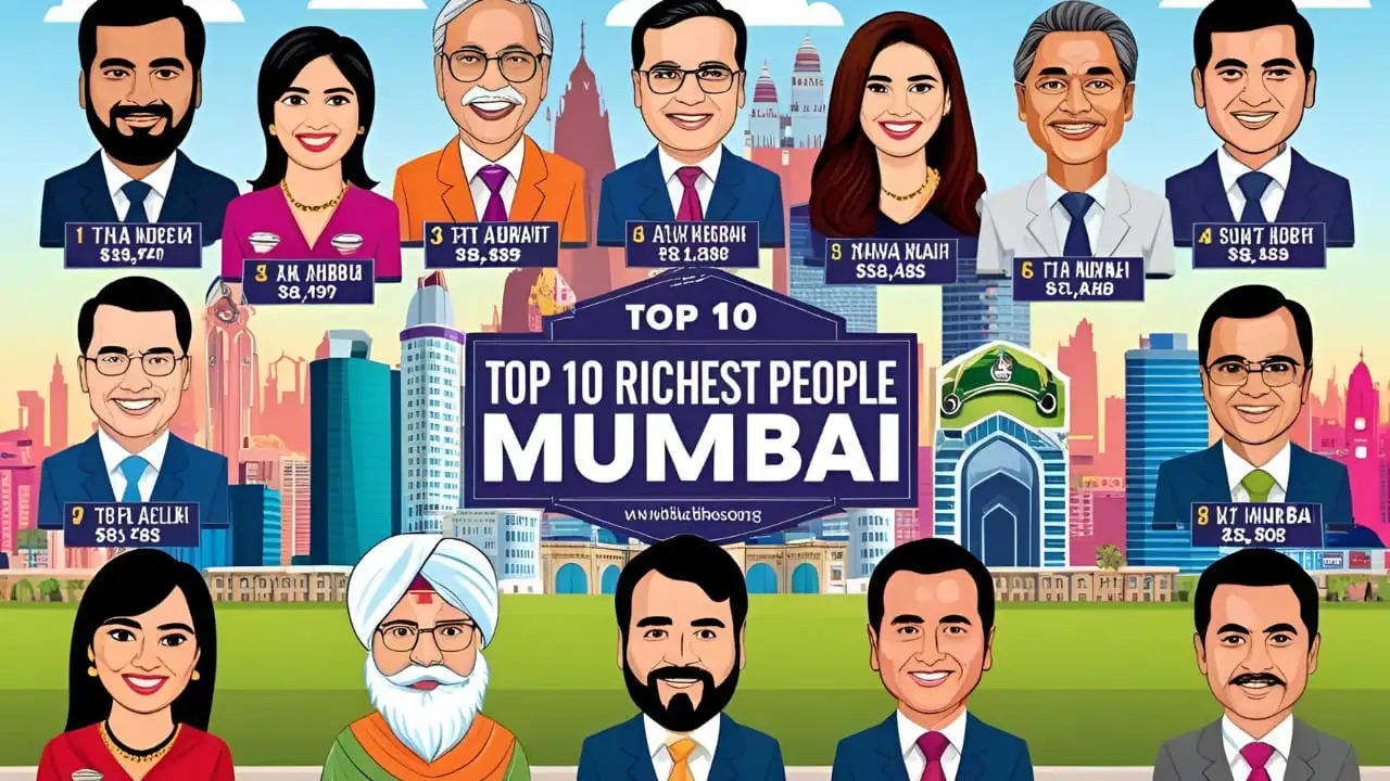 Top 10 Richest People in Mumbai in 2025 – Billionaires
