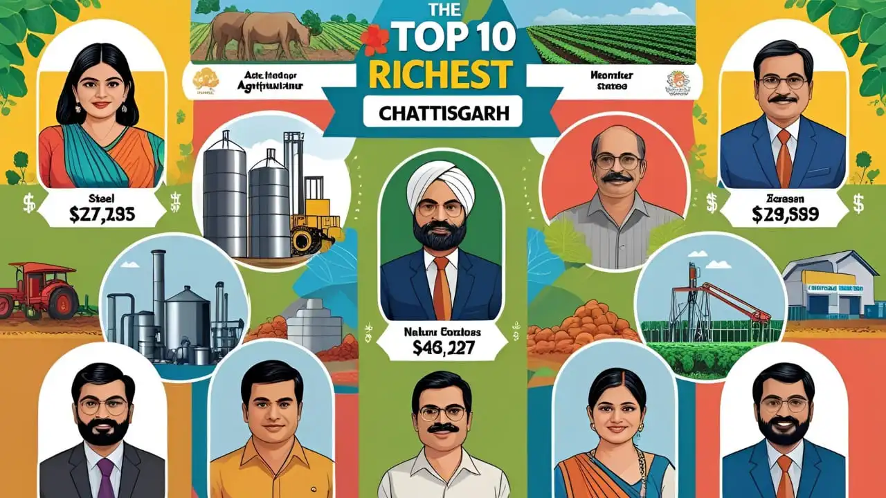 Top 10 Richest Person in Chhattisgarh 2025: Net Worth, Business & Lifestyle